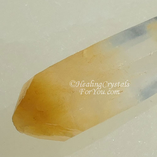 Close Up Of Mango Quartz