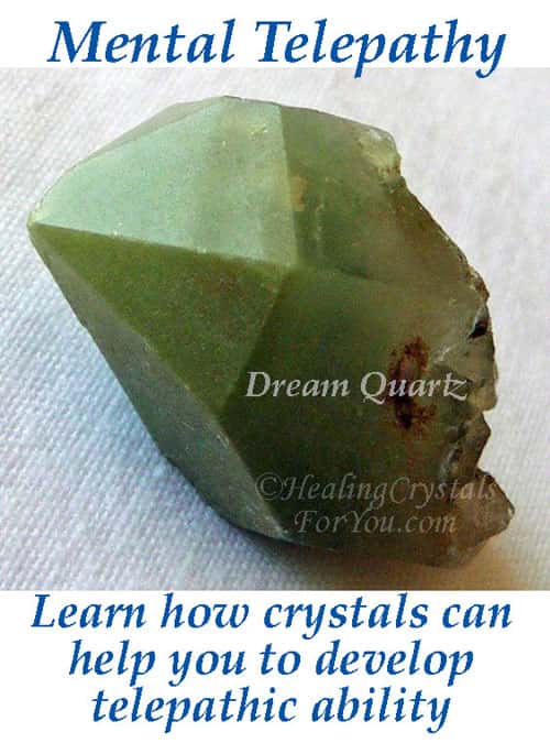 Mental Telepathy Meaning & Crystals To Help Develop It
