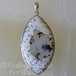 Dendritic Agate Pendant