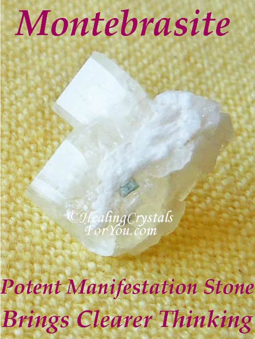 Montebrasite Meanings Properties & Uses