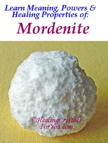 Mordenite Meaning Powers & Healing Properties