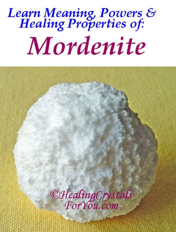 Mordenite Meaning Powers & Healing Properties Mordenite Meaning Powers & Healing Properties