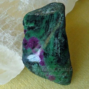 Anyolite or Ruby in Green Zoisite Anyolite or Ruby in Green Zoisite