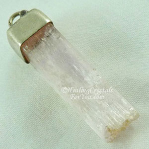 Pale Pink Kunzite Pendant Kunzite Pendant