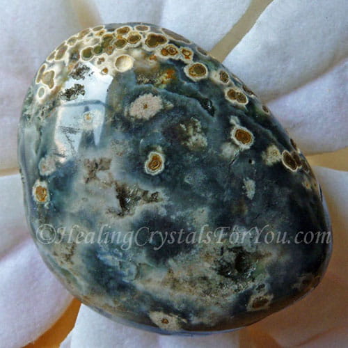Ocean Jasper Creates Good Feelings And Relieves Worry