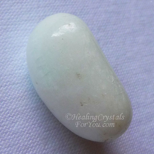 Pale Blue Smithsonite Tumble
