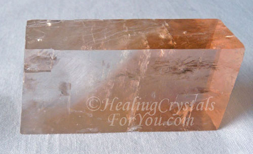 Peach Optical Calcite