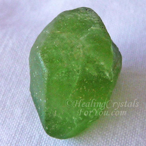 Natural Peridot Point