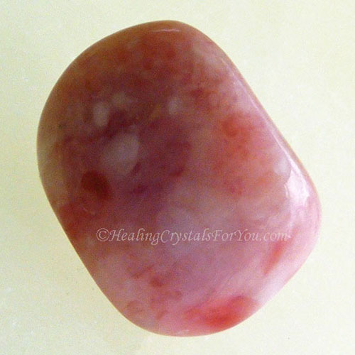 Peruvian Pink Opal Tumblestone