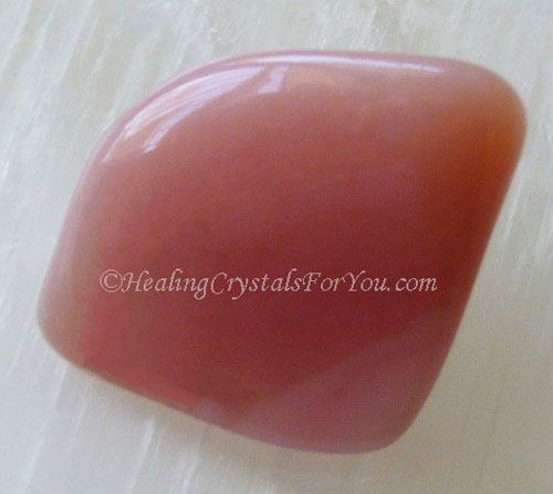 Peruvian Pink Opal Tumblestone
