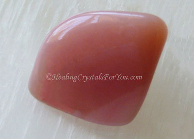 Peruvian Pink Opal Tumblestone