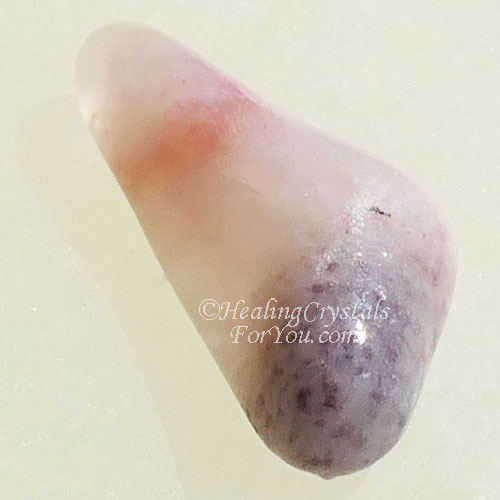 Pink Petalite with Lilac Lepidolite Pink Petalite with Lilac Lepidolite