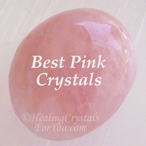 Pink stones deals crystals