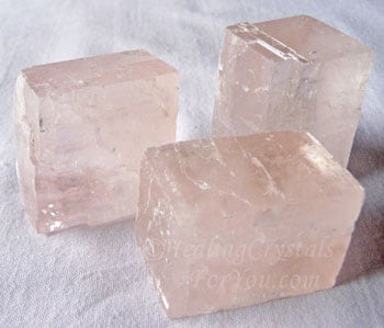 Transparent Pink Calcite