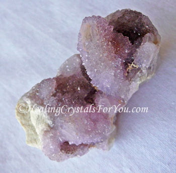 Pinkish Purple Spirit Quartz Spirit Quartz