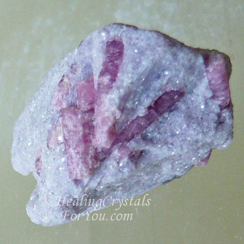 Pink Tourmaline with Lepidolite Pink Tourmaline Lepidolite 1-500