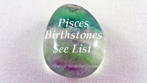 Pisces Birthstones