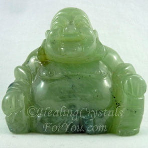 Green Prehnite Buddha Green Prehnite Buddha