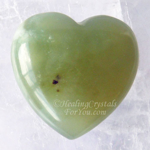 Prehnite Heart Prehnite Heart