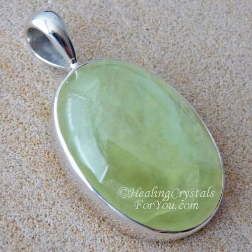 Prehnite Pendant Prehnite Pendant