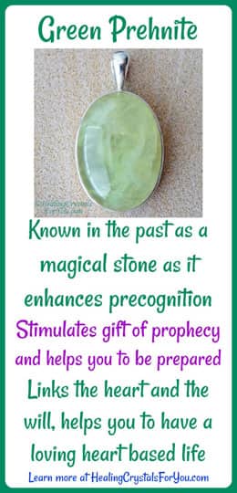 Green Prehnite Meaning: Enhances Precognition & Helps You Be Prepared