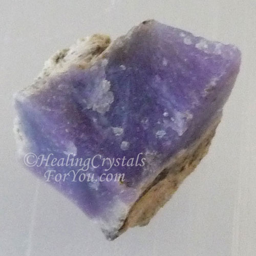 Purple Sagenite Plume Agate