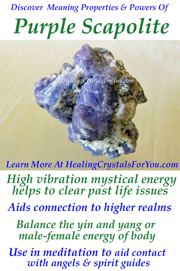 Purple Scapolite