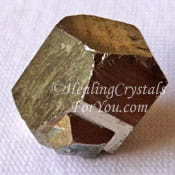 Iron Pyrite Cube