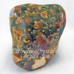 jasper rainforest rhyolite healing green meaning