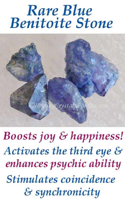 Rare Benitoite Stone Meaning Properties And Powers