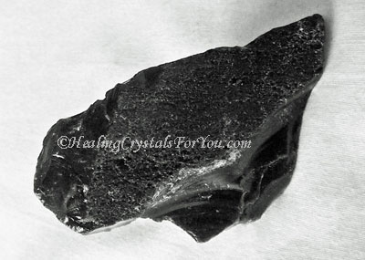 Raw Black Obsidian Stone