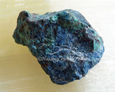 Raw natural Shattuckite Raw natural Shattuckite