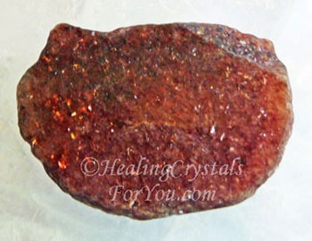Red Brown Muscovite with sparkles