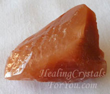 Red Calcite Crystal