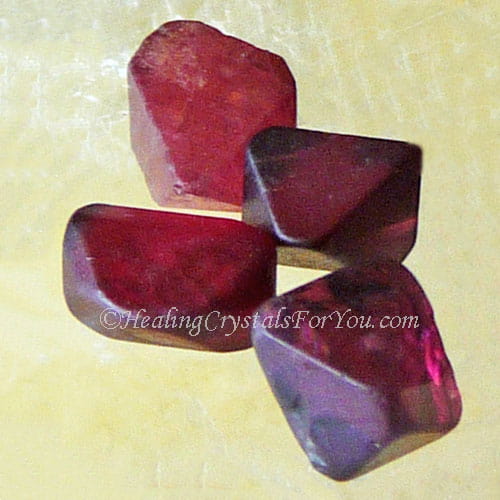 Red Spinel Crystals