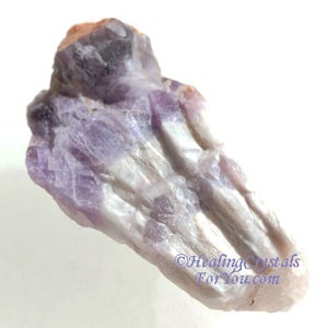 Red Tipped Raw Chevron Amethyst Elestial Red Tipped Raw Chevron Amethyst Elestial