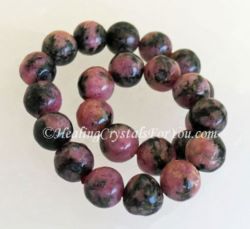 Rhodonite Bead Bracelet