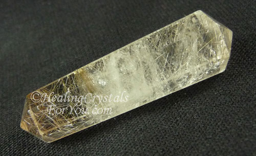 Golden Rutilated Quartz Wand Golden Rutilated Quartz Wand