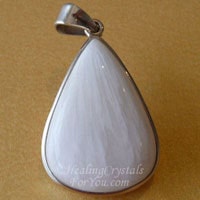 Scolecite Pendant