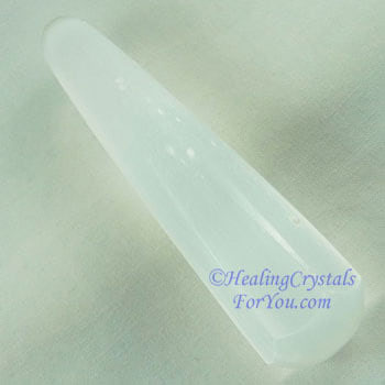Rounded Shape Selenite Wand Rounded Shape Selenite Wand