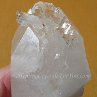 Self healed quartz