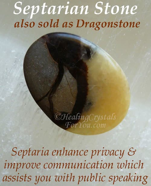 Septaria enhance privacy improve communication