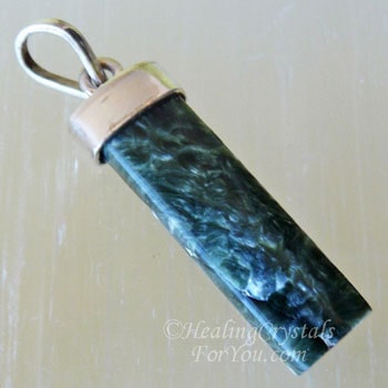 Seraphinite Pendant Seraphinite Pendant