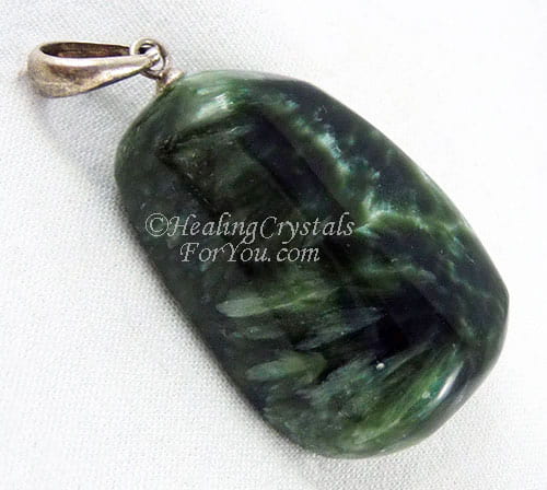 Seraphinite Pendant