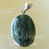 Seraphinite Pendant