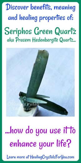 Seriphos Green Quartz Seriphos Green Quartz