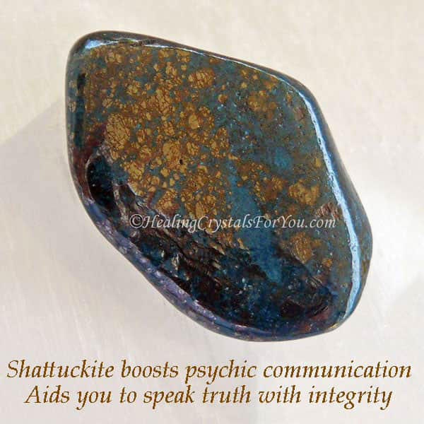 Blue & Golden Brown Shattuckite