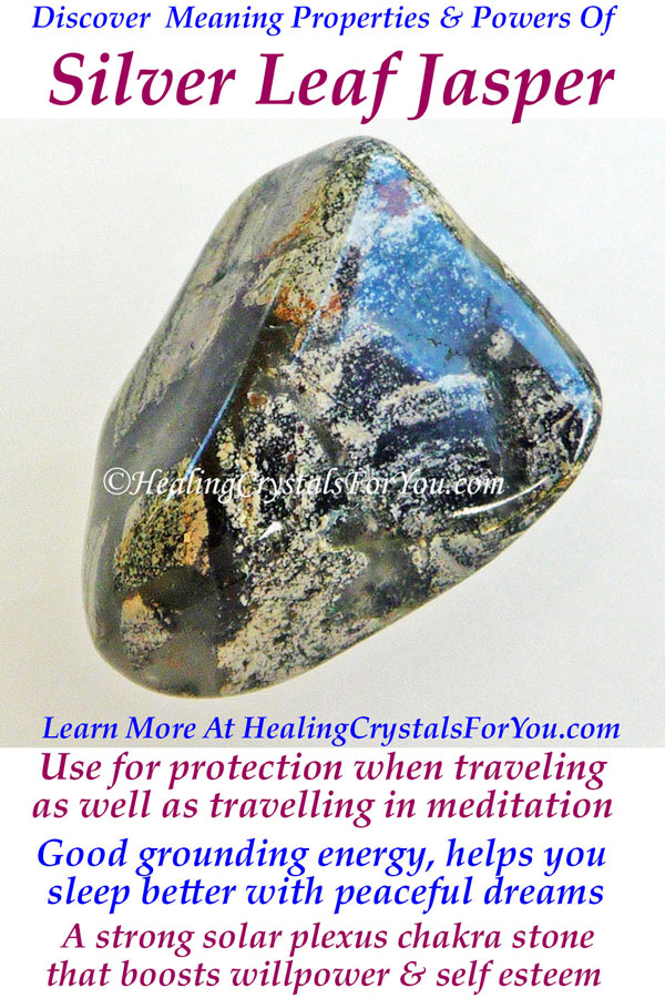 Silver Leaf Jasper a une bonne énergie de mise à la terre, vous aide à mieux dormir avec des rêves paisibles Silver Leaf Jasper a une bonne énergie de mise à la terre, vous aide à mieux dormir avec des rêves paisibles