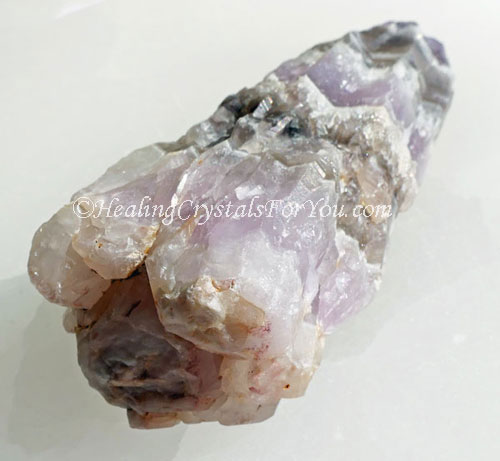 Smoky Chevron Amethyst Elestial