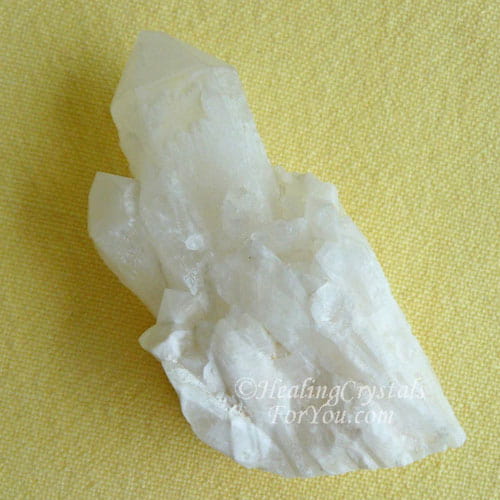 Snow Quartz Cluster